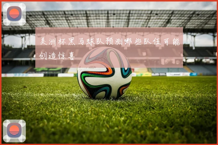 美洲杯黑马球队预测哪些队伍可能创造惊喜